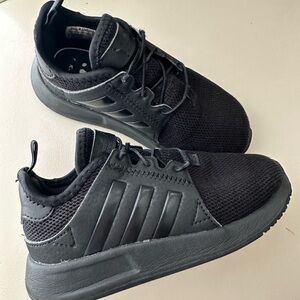 adidas Kids Black Sneakers
